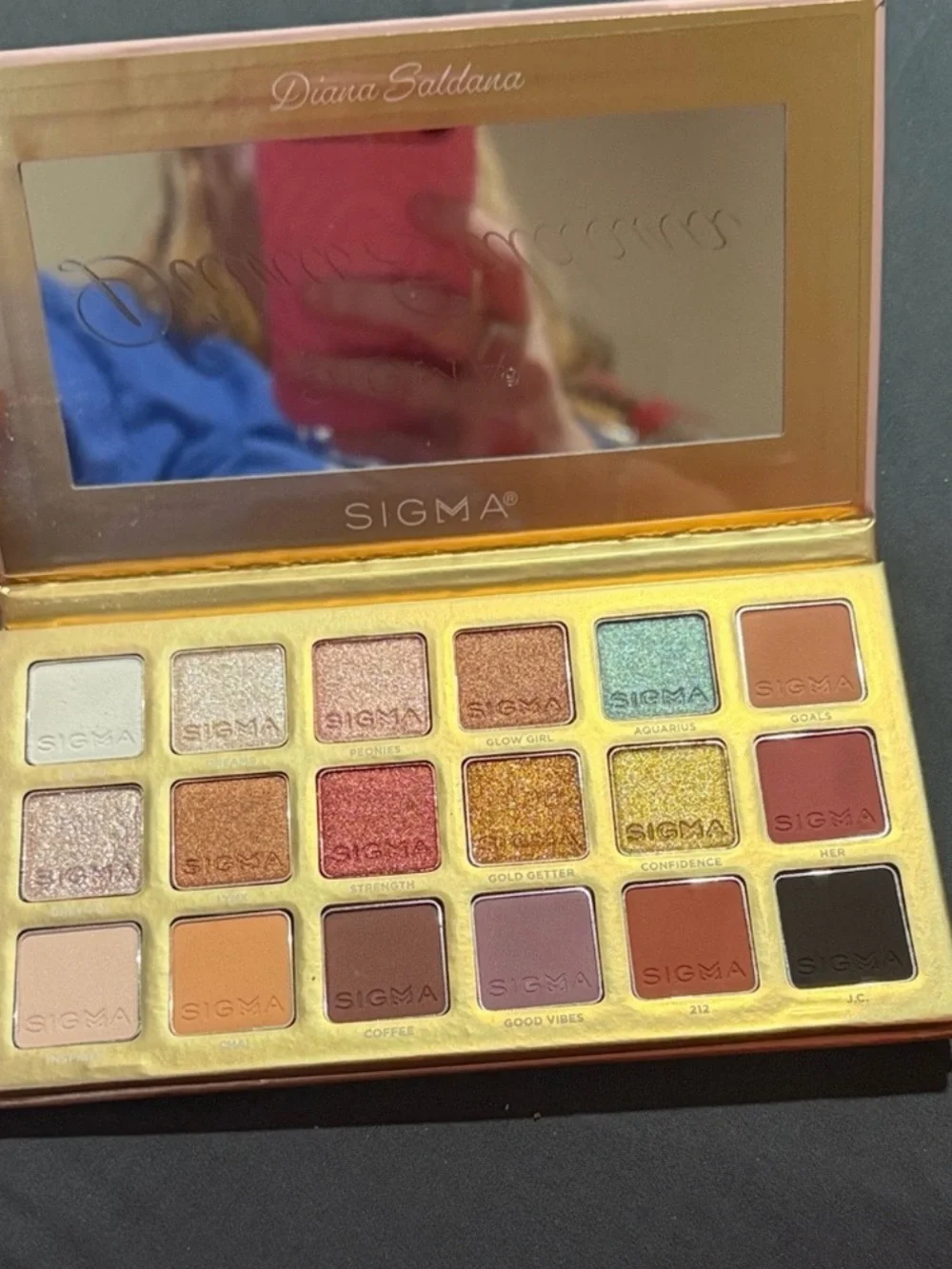 NEW Sigma Beauty Diana Saldana Eyeshadow Palette - Pale Pink
